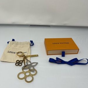 Authentic Louis Vuitton purse charm/key ring